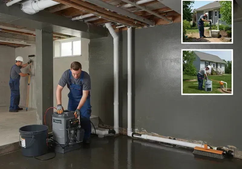 Basement Waterproofing and Flood Prevention process in Beecher, IL